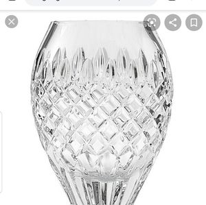 Waterford oval pocket vase